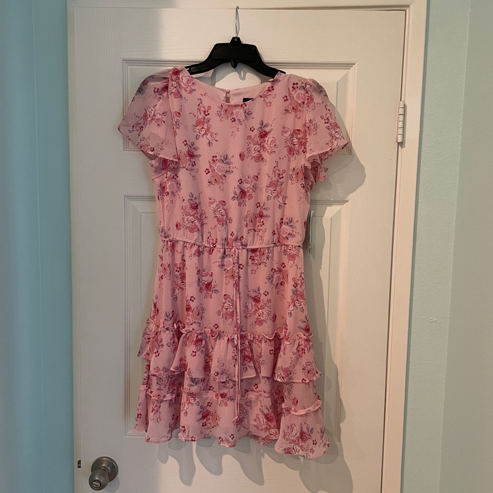 Floral Pink Dress